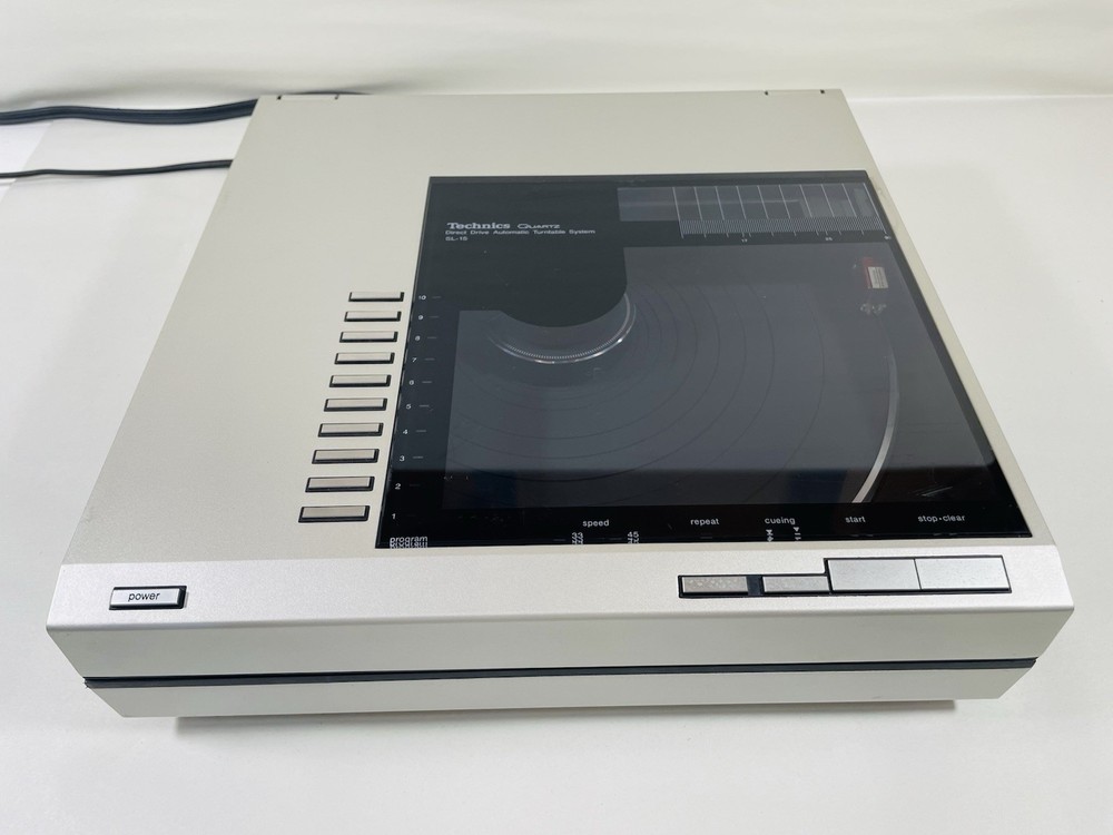 Technics Quartz DD Auto Turntable System SL-15 Linear Tracking Programmable RARE
