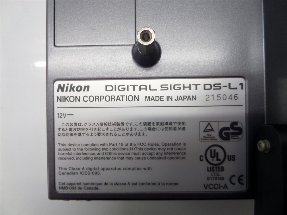 Nikon Digital Sight DS-L1 Self-Contained Camera Controller