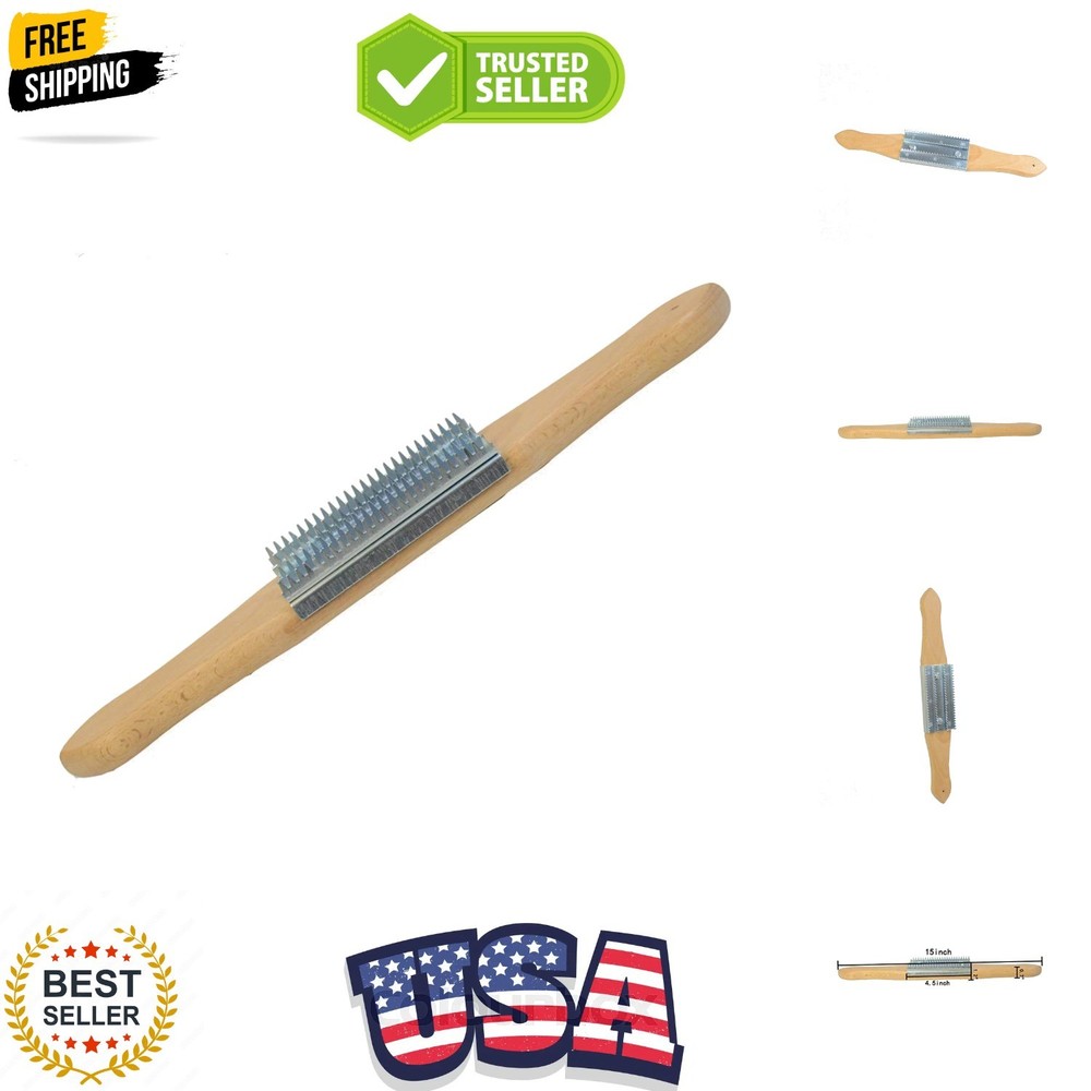 15" Buffing Wheel Rake for Compound Cleaning