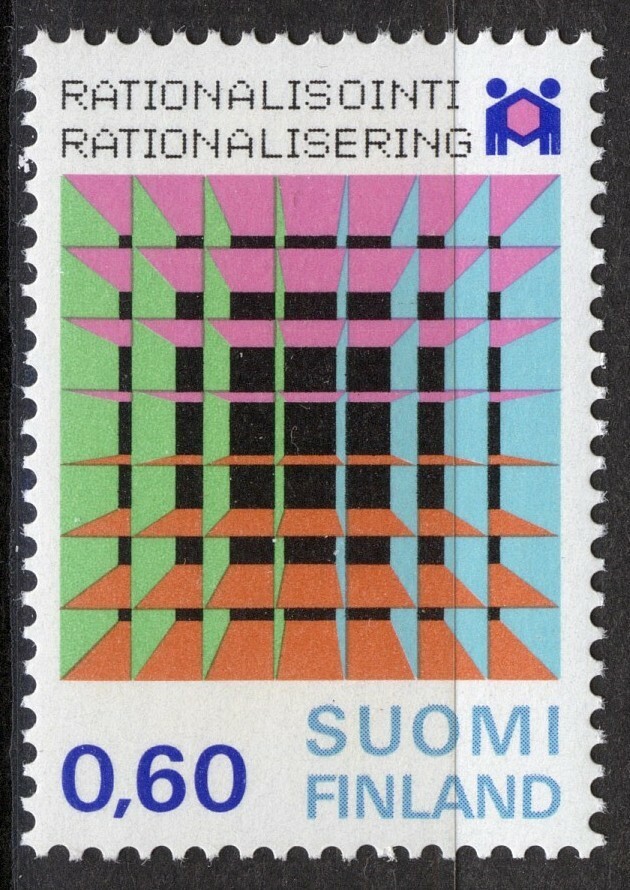 Finland 1974, Rationalization, MNH, Mi 752