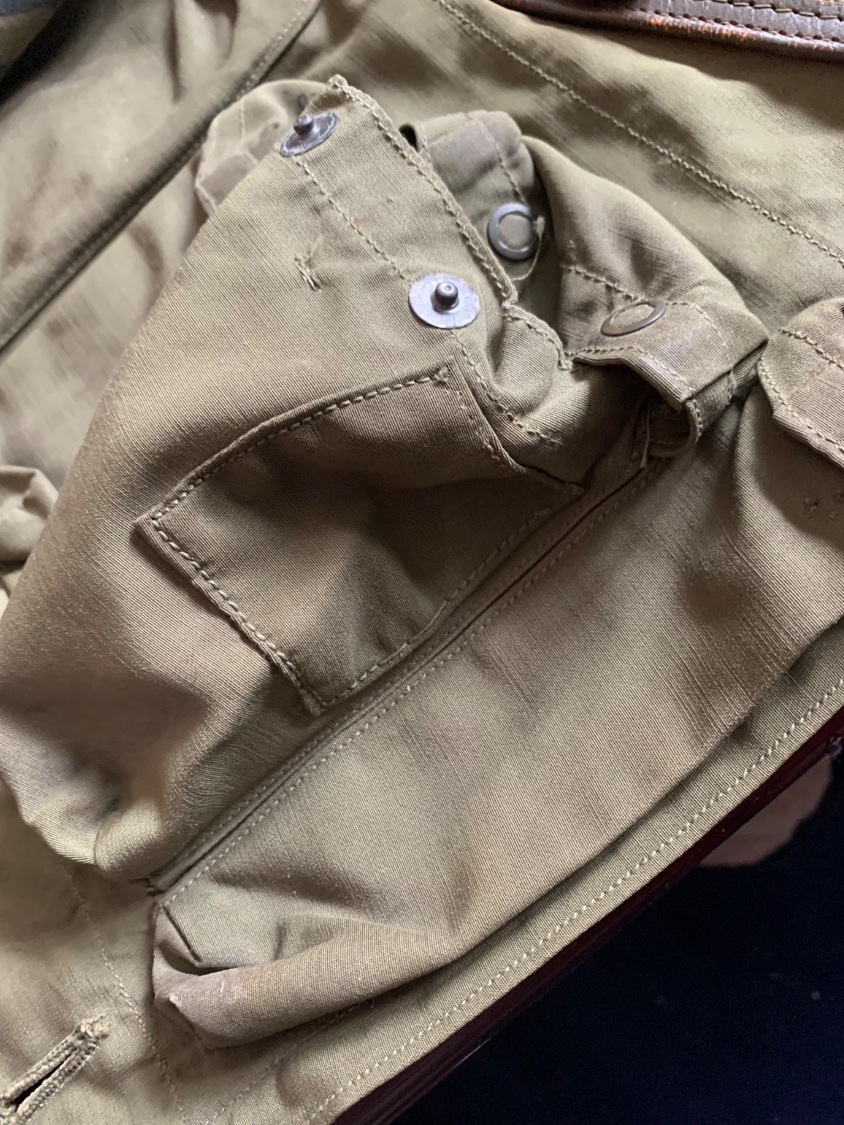 US Army Air Forces WWII Type C-1 Emergency Sustenance Vest w/ Holster