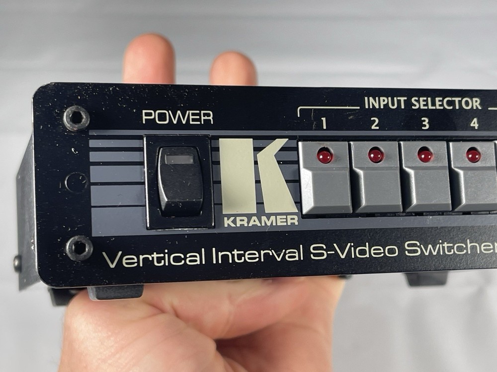Kramer Vertical Interval S-Video Switcher 55SN - Untested