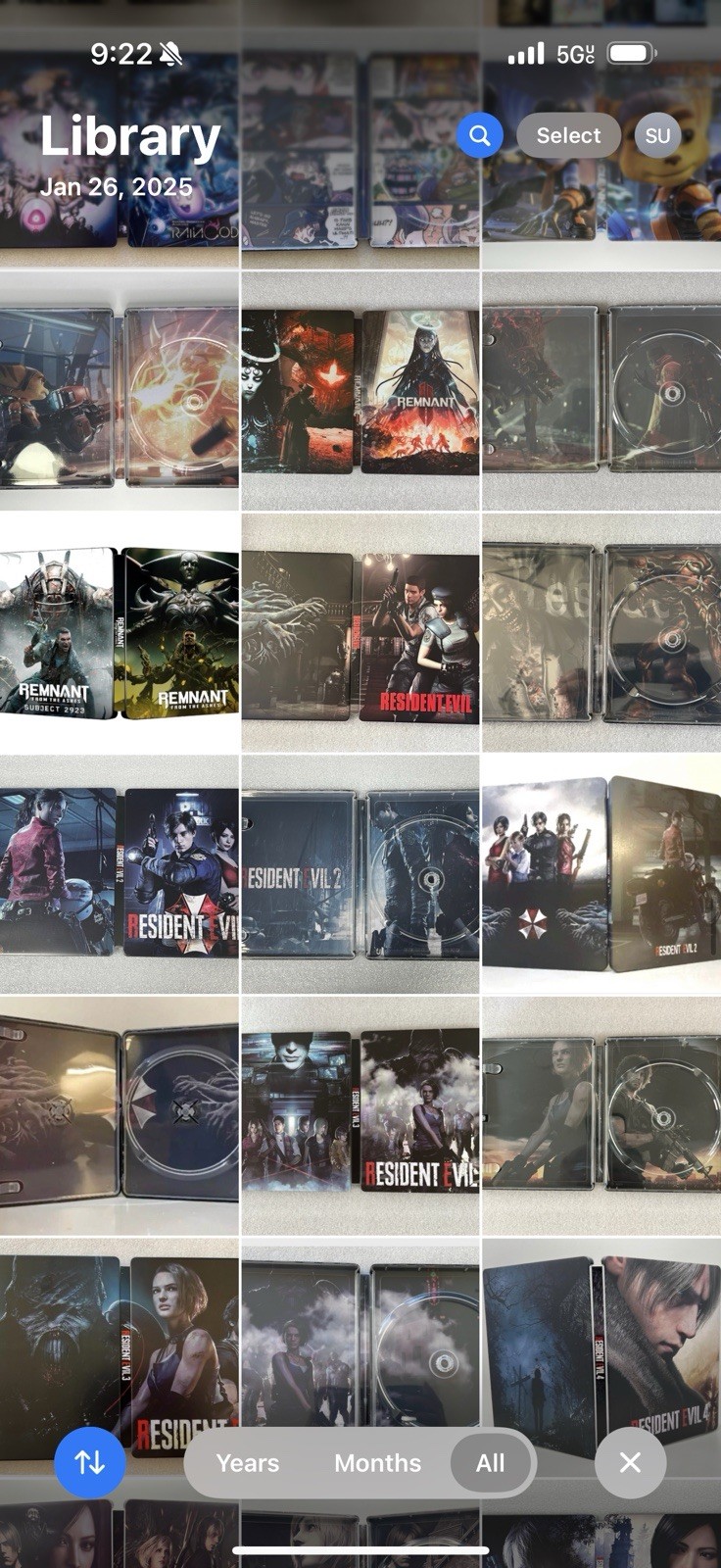 Bundle Of 5 Custom Made Steelbook Cases ( Pick any Of 5 Items) PS4/PS5/Xbox/NS