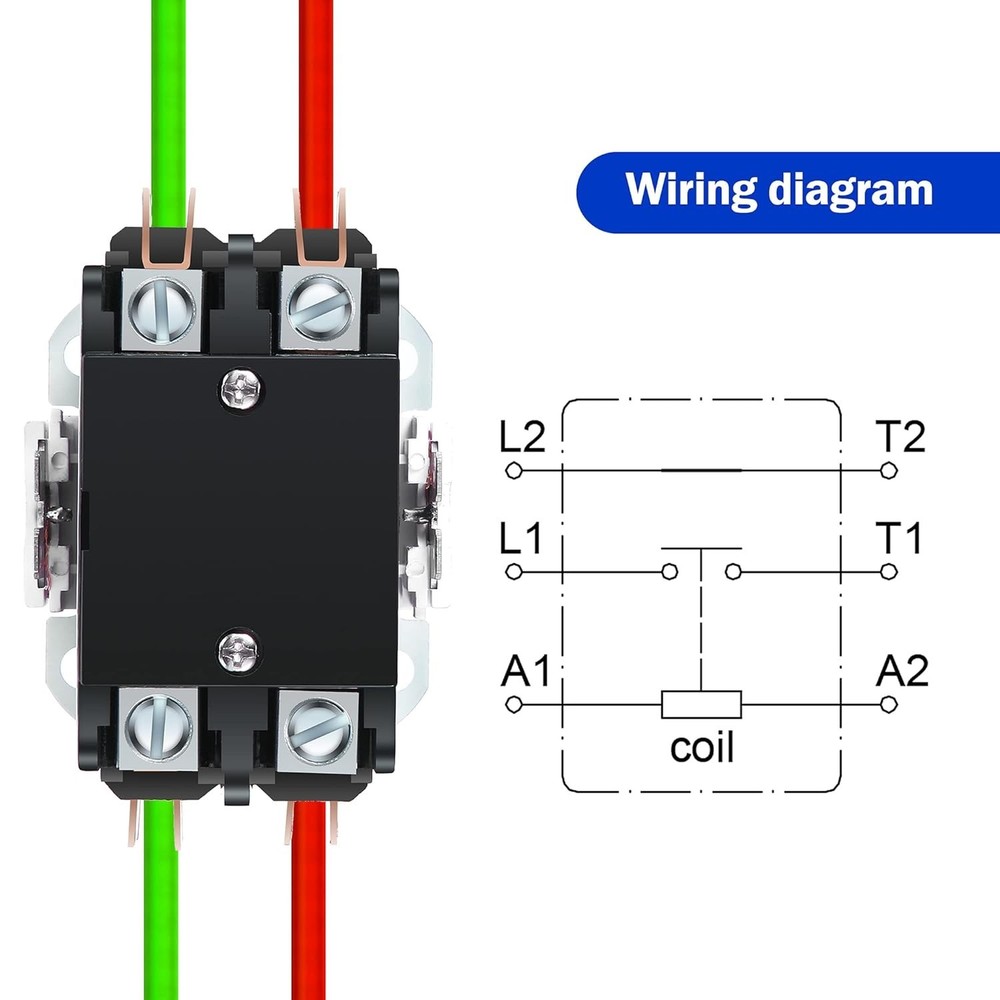 Certified HVAC 2 Pole Contactor (4 Pcs)