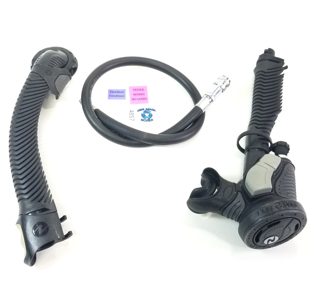 Aqua Lung Air Source 2 QD Octo Inflator Scuba Dive Safe Second Regulator