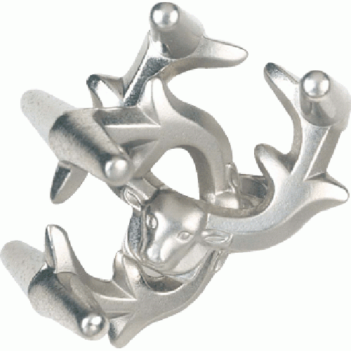 Cast Elk - Hanayama Metal Puzzle