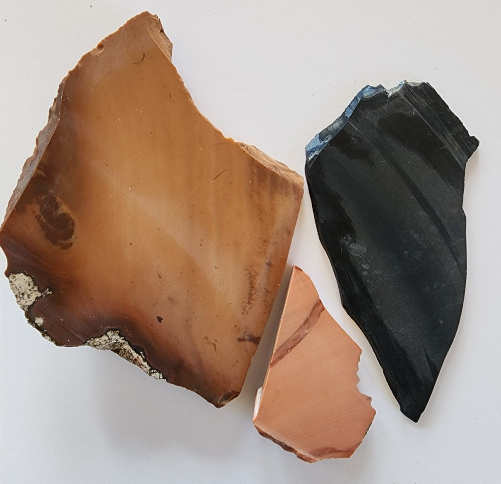 Neutral Colored Lapidary Slabs