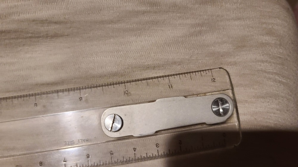Vemco 9P-1 12" (12.5") Drafting Machine Scale Ruler