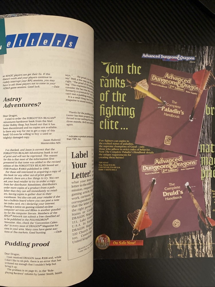 Dragon Magazine Issue 210 - October 1994