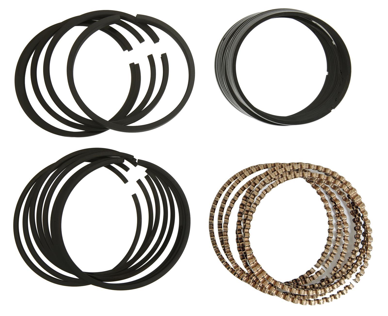 HASTINGS Moly Piston Rings Set for MOST 1999-2014 Chevy GMC 4.8L 5.3L STD bore
