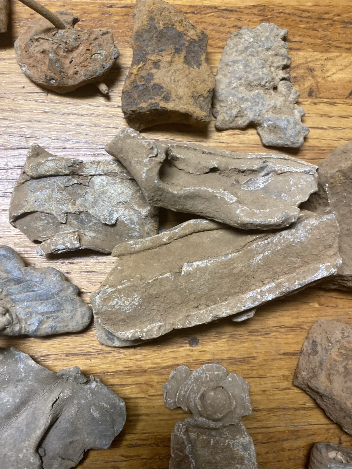 Civil War US Hotchkiss Shell Relics Lead Sabot Pewter Fuse Kennesaw Georgia