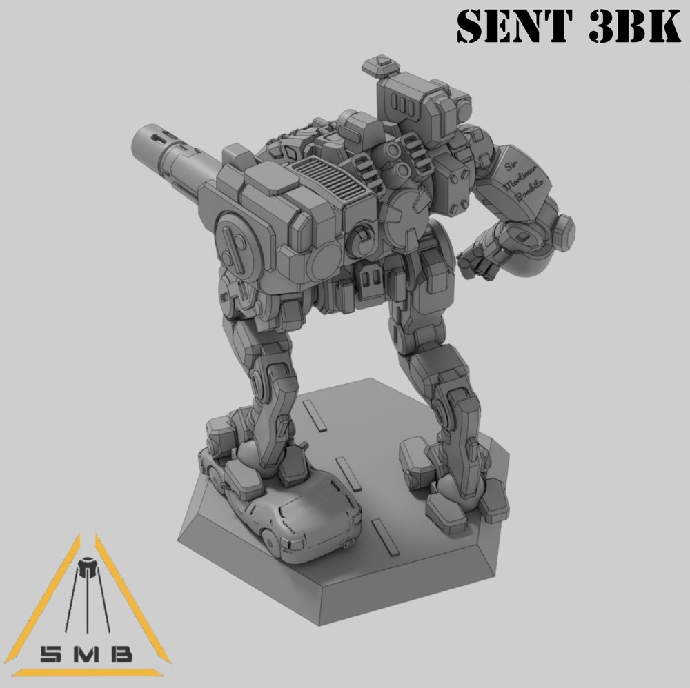 Sent3BK - 6mm Sir Mortimer Mech