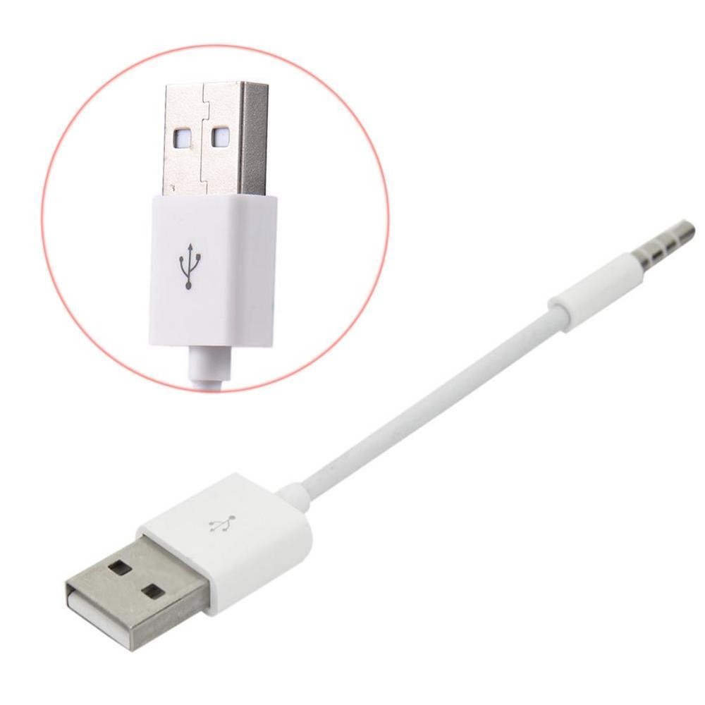 USB Charger Data sync cable lead For 3rd /4th /5th Gen iPod shuffle