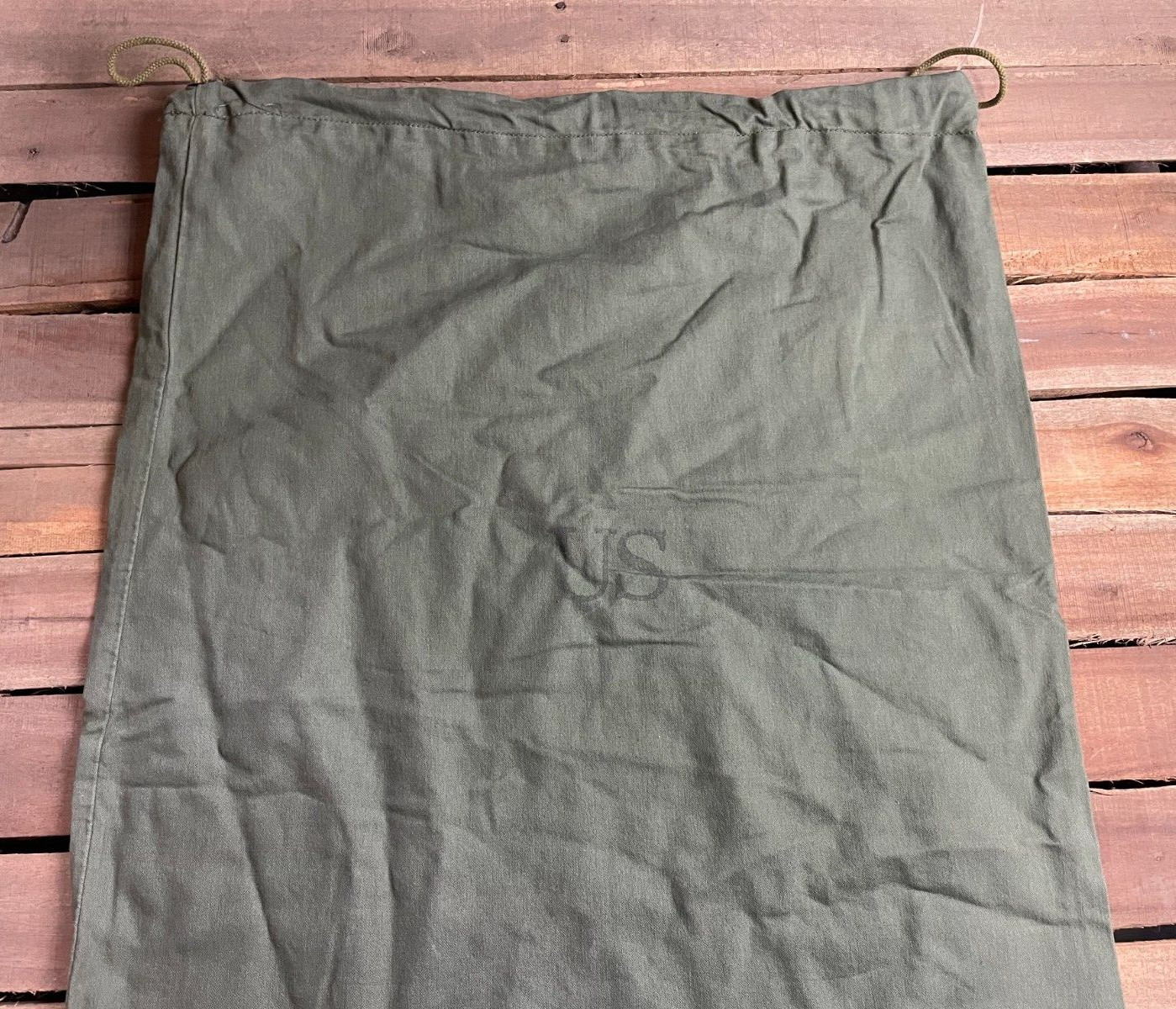 USGI Army BARRACKS LAUNDRY CLOTHING BAG OD 100% Cotton Military NO WRITING EXC