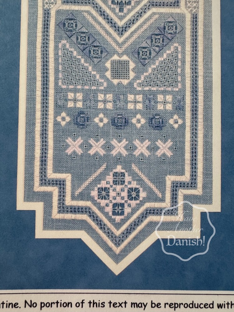 Hardanger Sampler Pattern Chart Packet Moonlight Sonata Cindy Valentine 2006