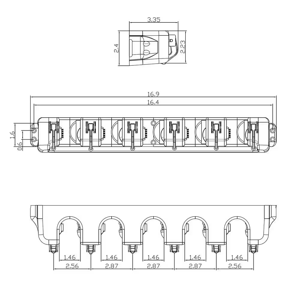 32 In. Adjustable Storage System (Includes Mounting Hardware 2 In. X 16 In. Unit