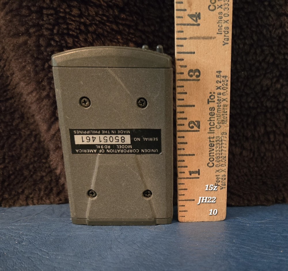 Vintage Uniden Radar Detector. UNTESTED