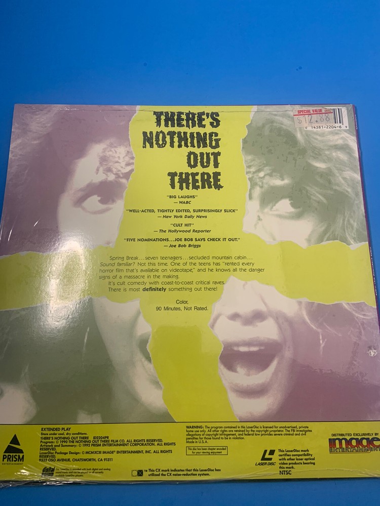 There’s Nothin Out There Laserdisc