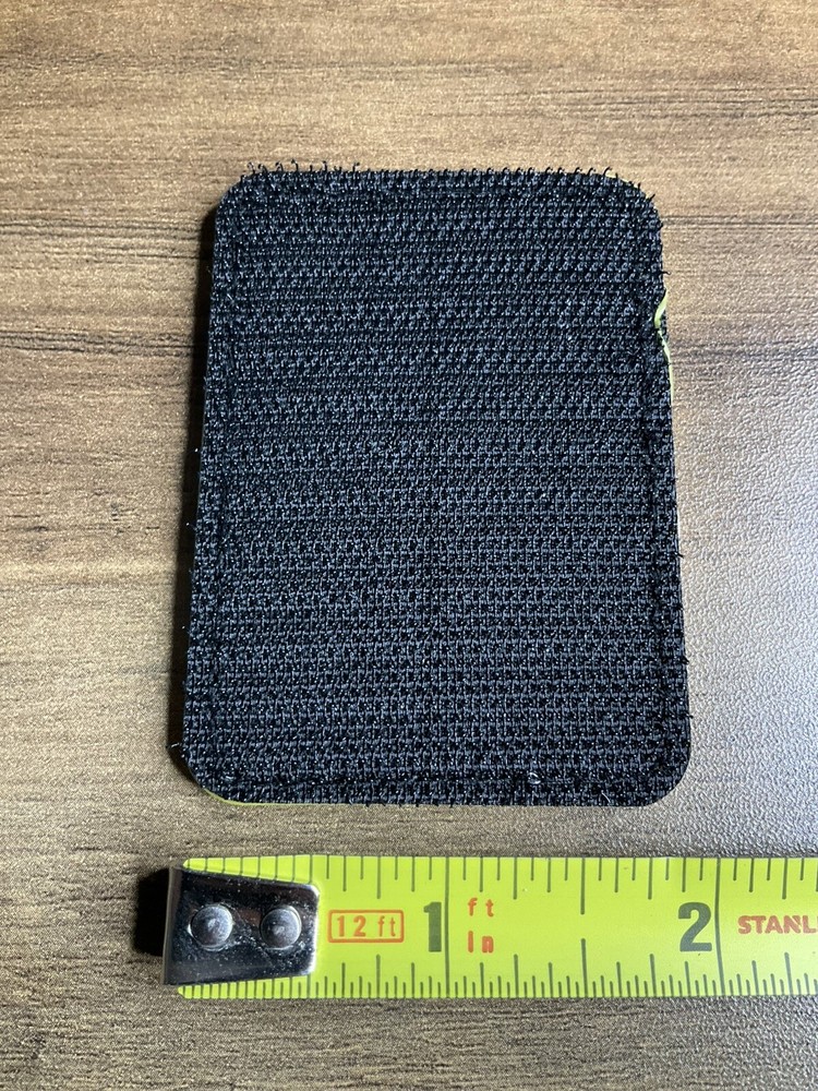 PVC Rubber Patch Hook Loop Sasquatch Peace Sign Cool Bigfoot Yeti