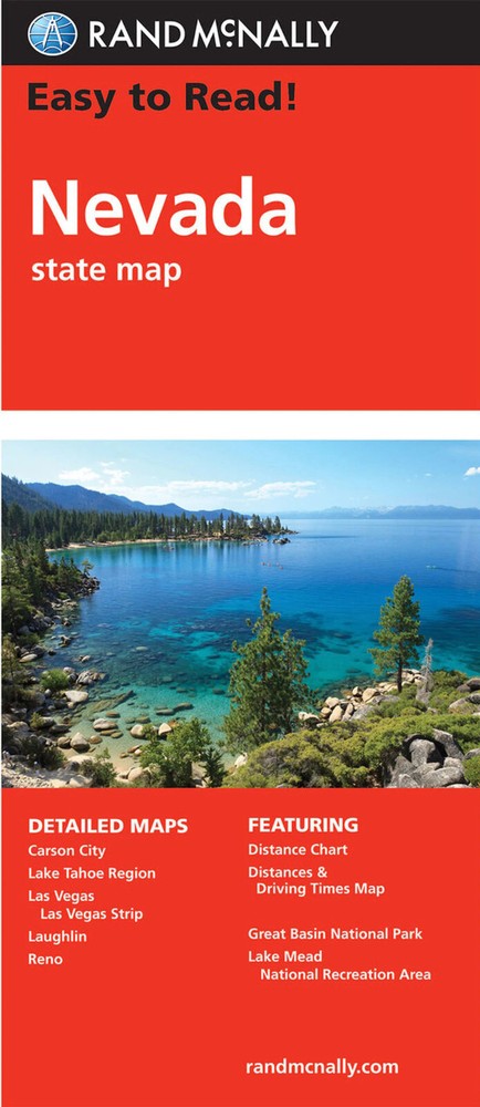 Rand McNally State Map: Nevada from 2011