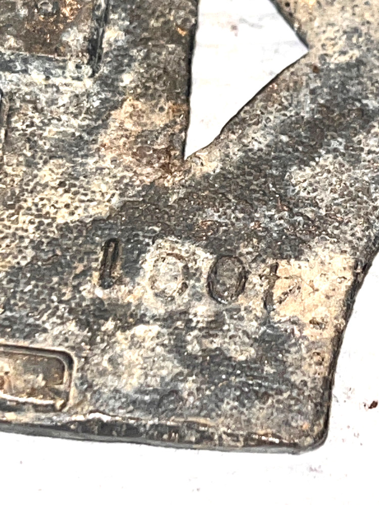 Kiss vintage belt buckle