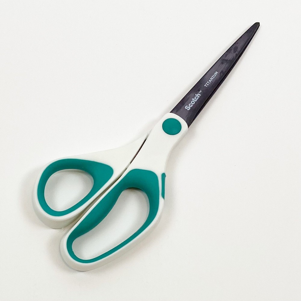 Scotch Scissors Precision Ultra Edge Titanium Shears Assorted Colors 8” 1 count