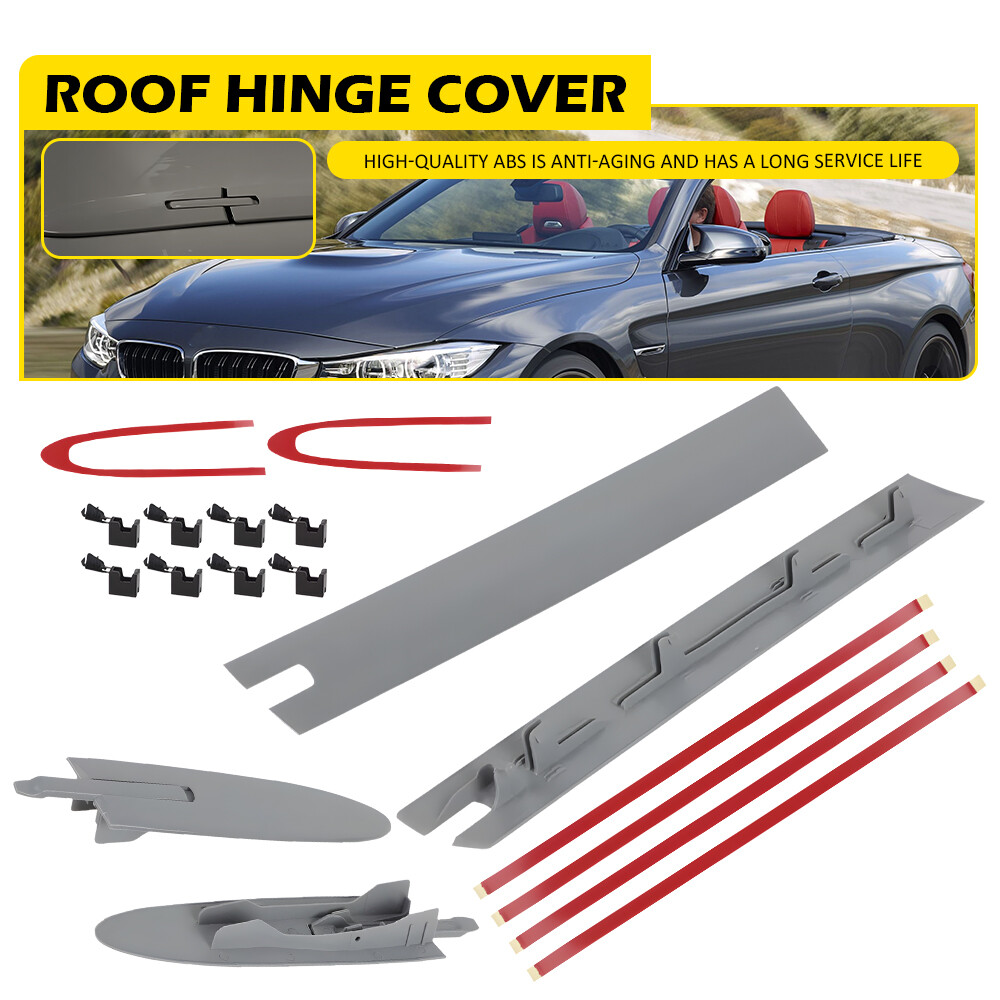 4Pcs Left+Right Convertible Roof Top Hinge Cover Fits BMW E93 335i M3 M4 F83 EOA