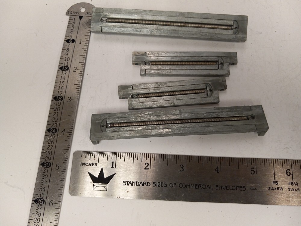 Letterpress Quick-Eze / Quick-S Hand Set Type Securing System 4 15/16x 3 5/8