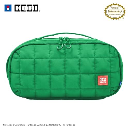Holi Quilted Medium Pouch for Nintendo Switch 2, Green