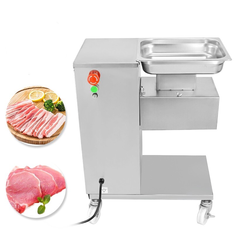 500KG Meat Cutting Machine Stainless Steel Commercial Meat Cutter Slicer