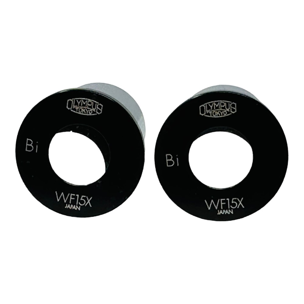 OLYMPUS WF15X MICROSCOPE EYEPIECES QTY 2pcs