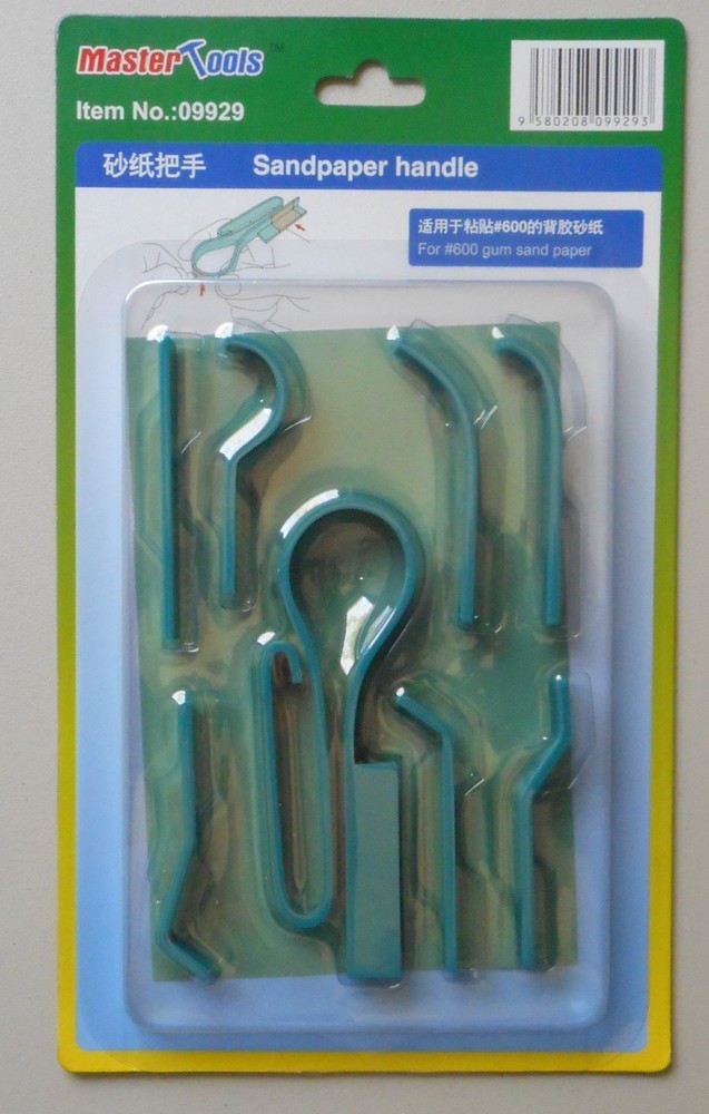 Sandpaper Handle HOBBY MASTER TOOLS TRUMPETER SCALE MODEL ACCESSORY 9929