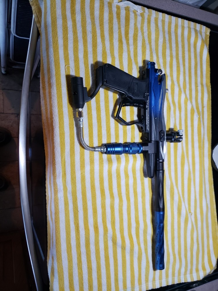 paintball gun used