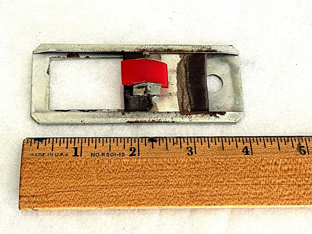 Vintage 1940's Amperite Ribbon Microphone Rear Shutter Control