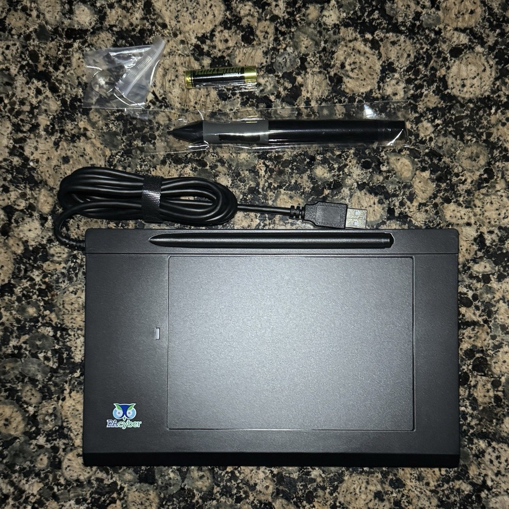 Turcom Graphics Tablet with Touch Pen for Windows and Mac Model TS-6540
