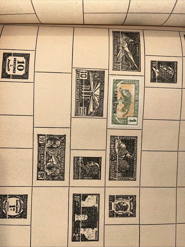 The Modern Collectors Postage Stamp Album Whitman Publishing is Used Age Damage