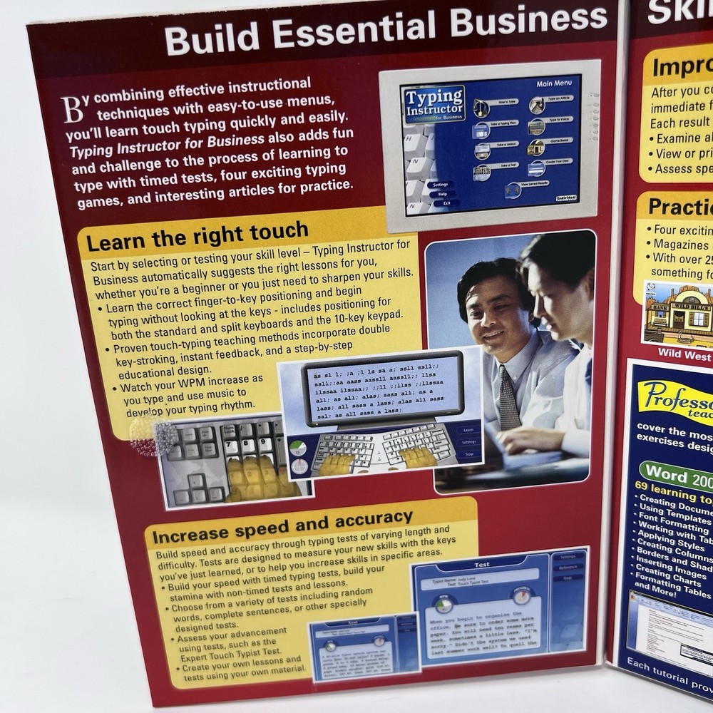 Typing Instruction For Business By Individual Software 2007