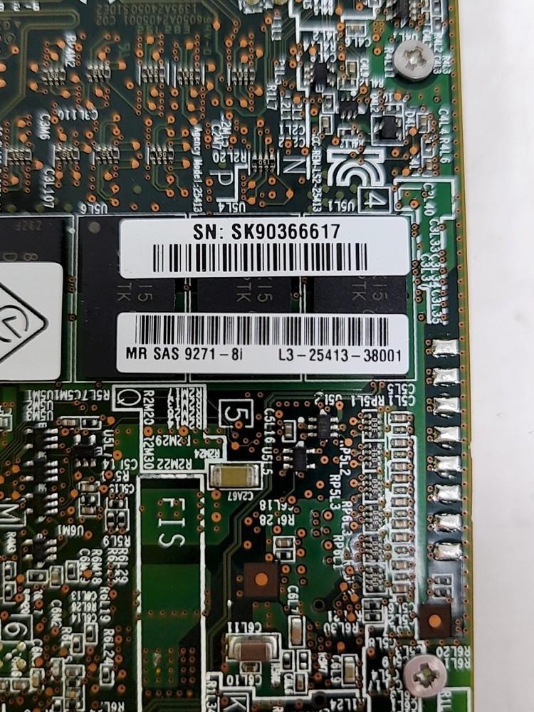 LSI MR SAS 9271-8i PCIe Low-Profile RAID Controller