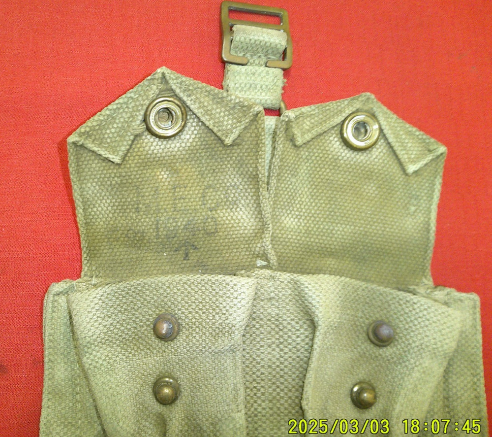 WW 2 ammo pouch P37 pattern dated - SALE Priced
