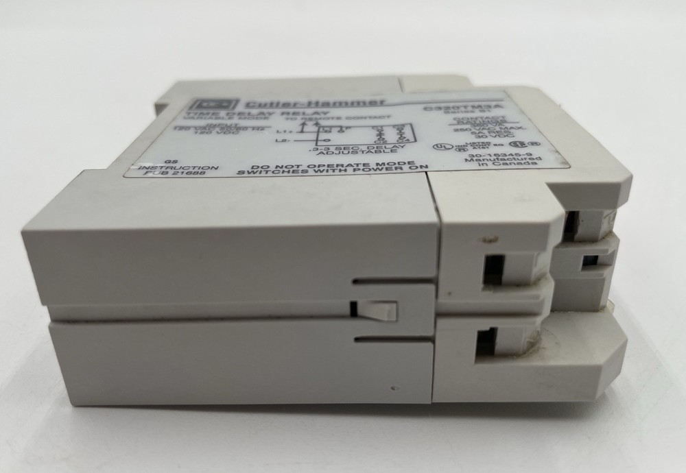 CUTLER HAMMER C320TM3A TIME DELAY RELAY Guaranteed