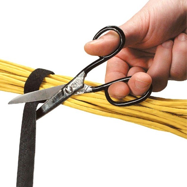 Black Box Hook and Loop Bundle Cable Wrap - 5/8" x 15' (ft9545a)