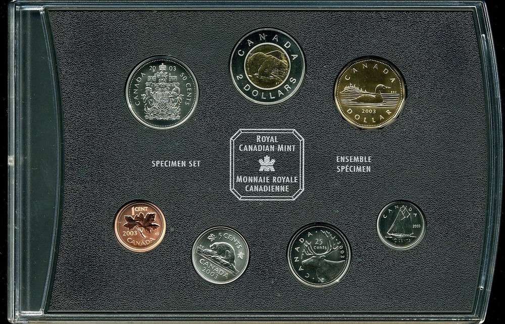 Canada 2003 Specimen Set with Box and COA