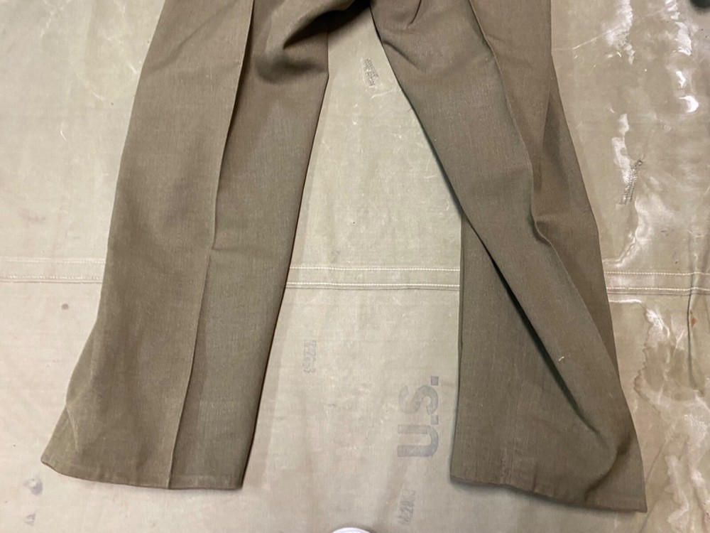 ORIGINAL WWII US ARMY M1944 WOOL COMBAT FIELD TROUSERS- SMALL 32 WAIST