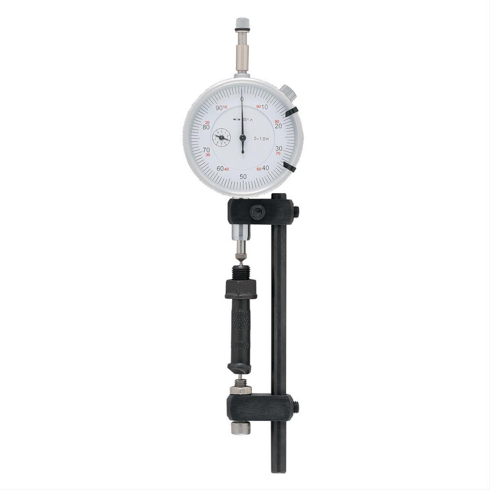 Summit 900015 Adjustable Rod Bolt Stretch Gauge w/ Dial Indicator Right Left