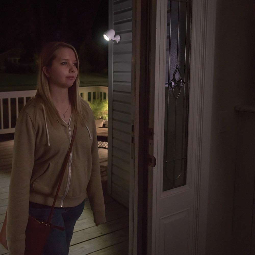 Mr. Beams 200-Lumen Networked LED Wireless Motion Sensing Spotlight System