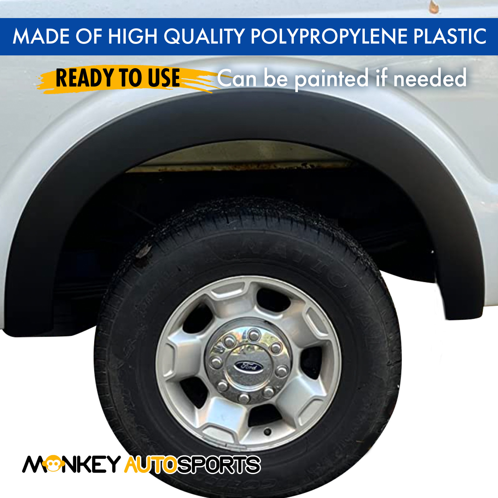 2011-2016 FORD F250/350 Factory/OE Design FENDER FLARES | NEW 4-PIECE SET