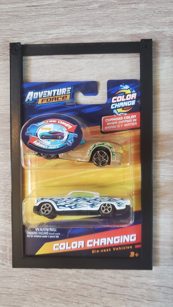 3 Pack Hot Wheels Storage Display Rack White