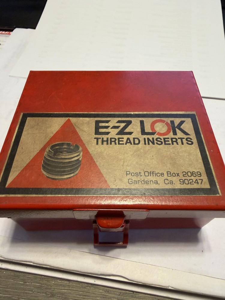 EZ-LOK THREAD INSERT KIT 5 SIZES, BRAND NEW KIT EXCELLENT SHAPE