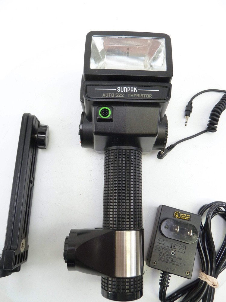 Sunpak 522 Handle Mount Thyristor Flash