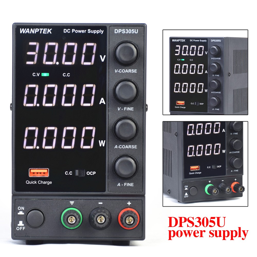 30/60V 5/10A DC Power Supply Variable Adjustable Switching Bench Power Supply